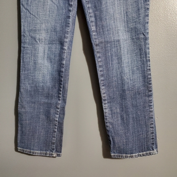 Chicos Platinum Denim Womens Cropped Jeans Size 00 - Picture 3 of 6